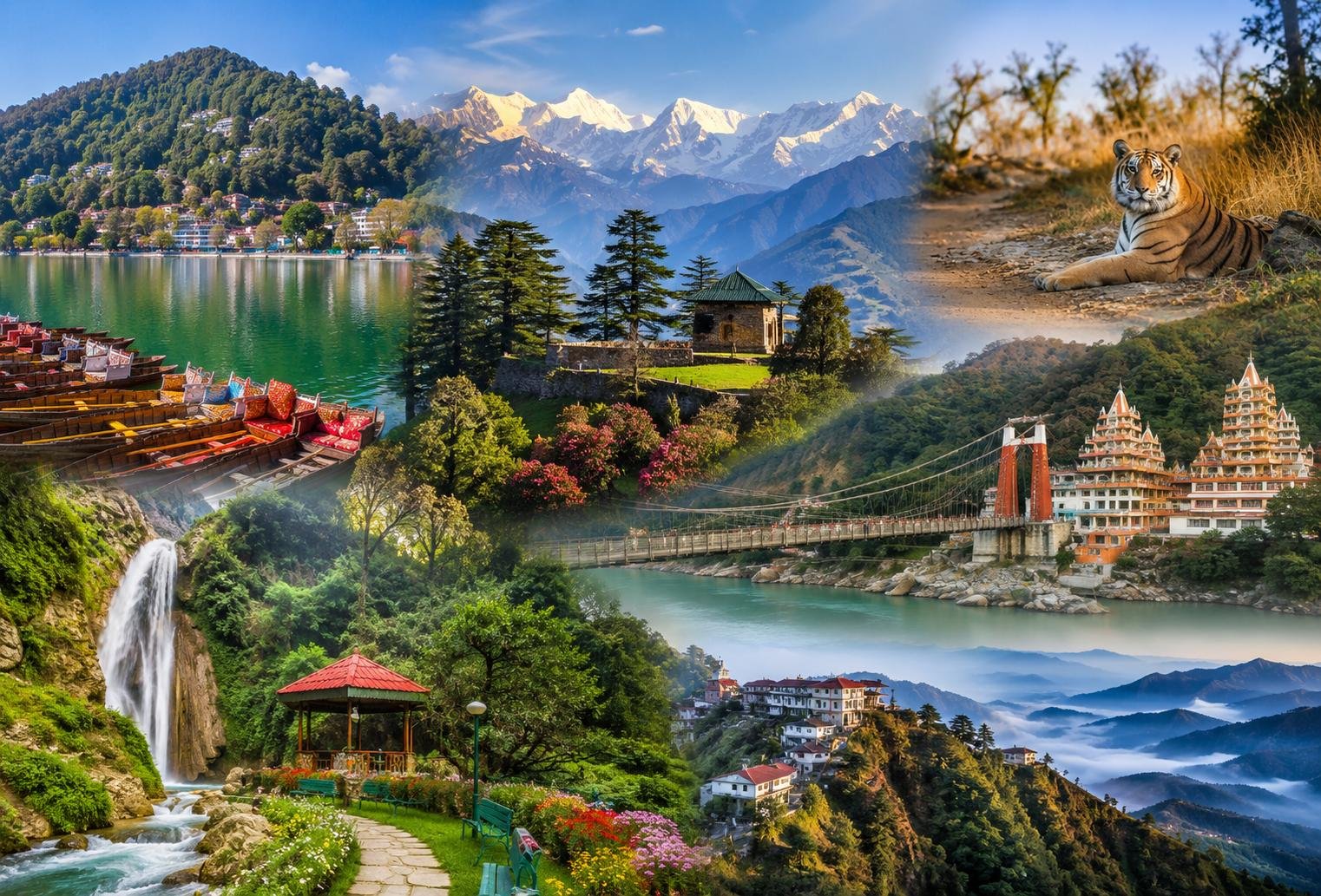 Uttarakhand Tour package - hill station and holy towns